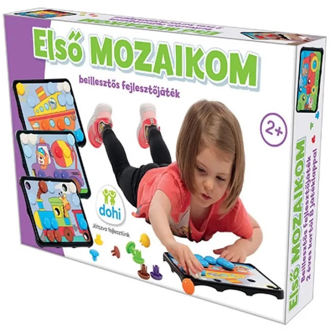 Első mozaikom – Járművek fejlesztő játék