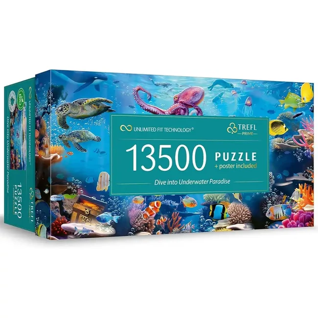 Víz alatti paradicsom 13500 db-os UFT puzzle – Trefl
