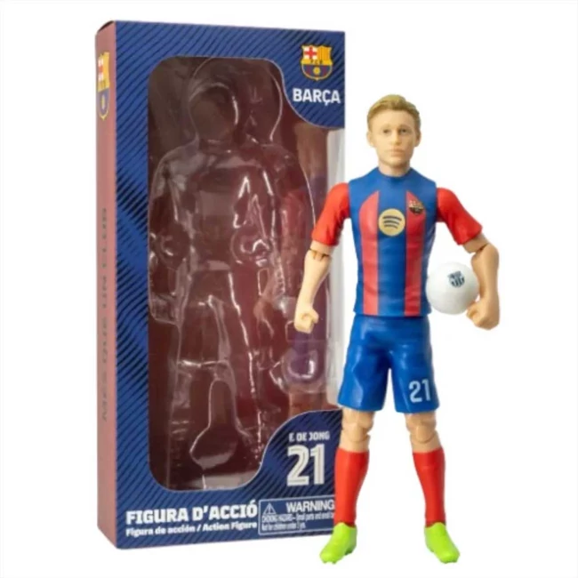 Focista akciófigura, 20 cm - Barcelona, F. De Jong 21-es mezben