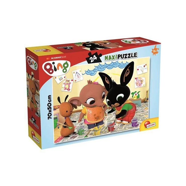 Bing: Festés Maxi puzzle 24db-os