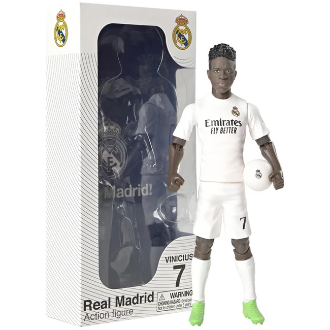 Focista akciófigura, 20 cm – Real Madrid, Vinicius 7-es mezben