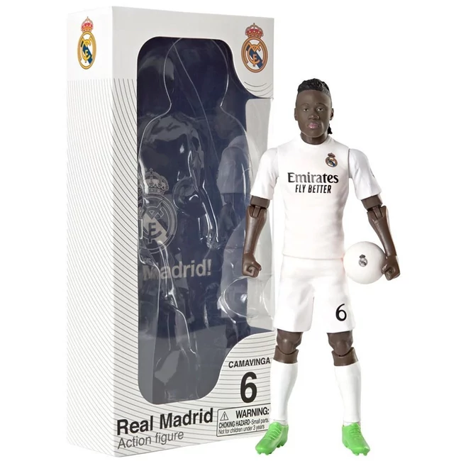 Focista akciófigura, 20 cm - Real Madrid, Camavinga 6-os mezben