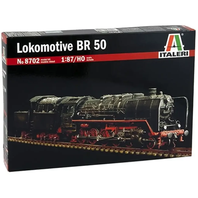 Italeri 1/87 BR 50 Lokomotive gőzmozdony vonat makett