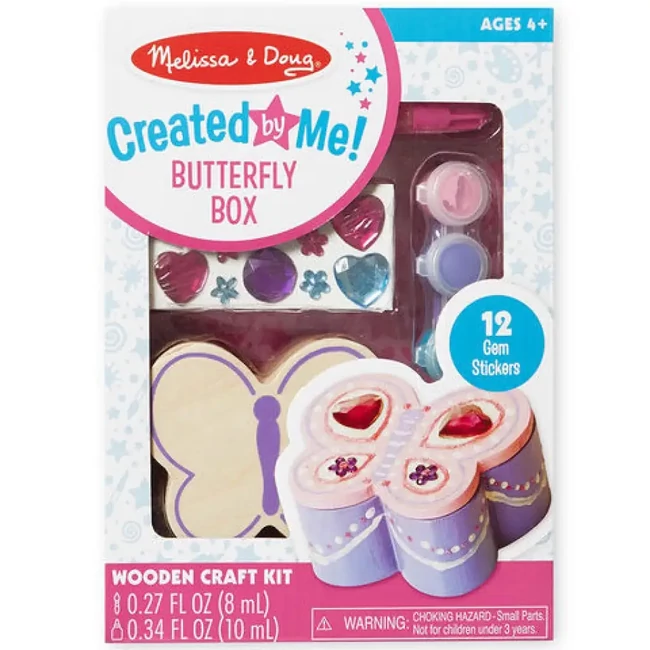 Pillangó fa doboz díszítő készlet – Melissa & Doug