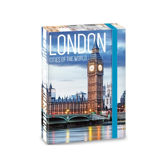 Cities: London füzetbox A/5-ös méretben