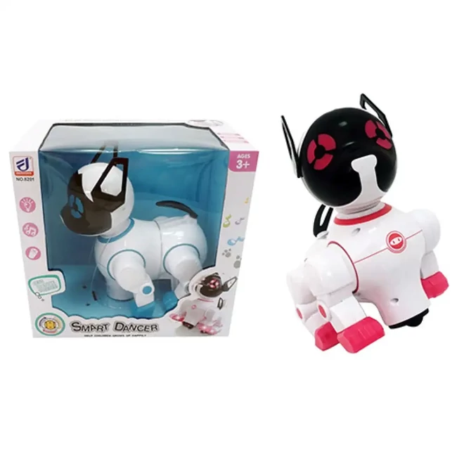 Smart Dog: Táncoló robotkutya kétféle színben 19 cm