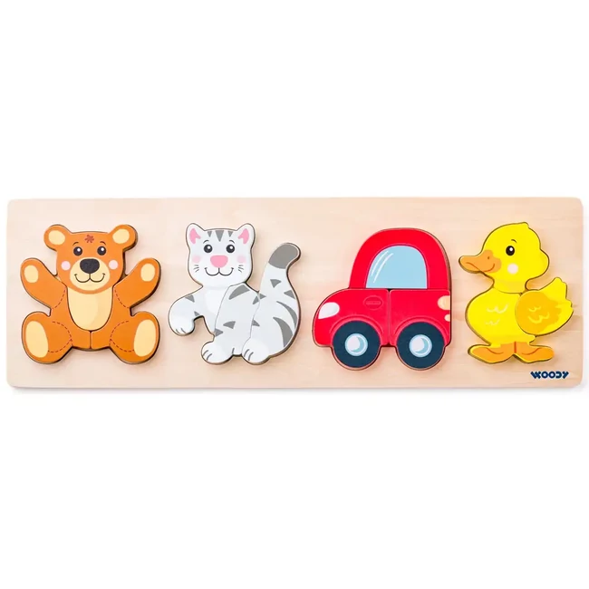 Fa 4 db-os baba puzzle – Woodyland