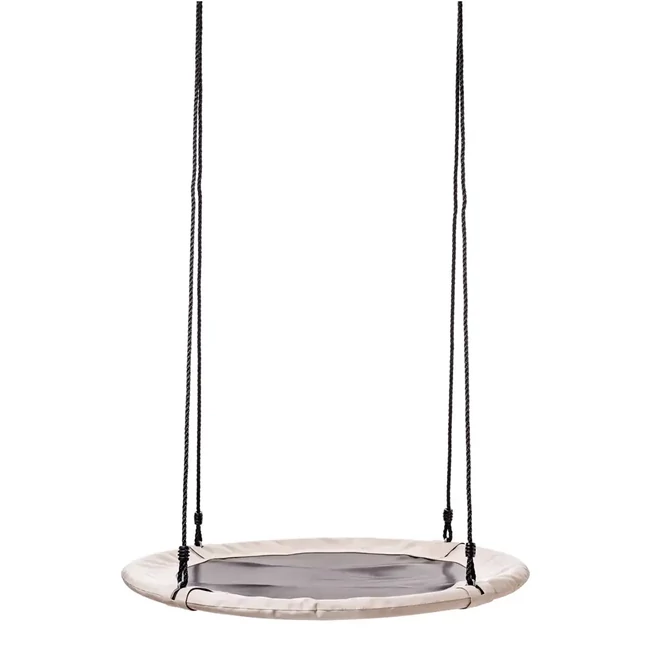 Fészek hinta bézs színben 100 cm – Woodyland