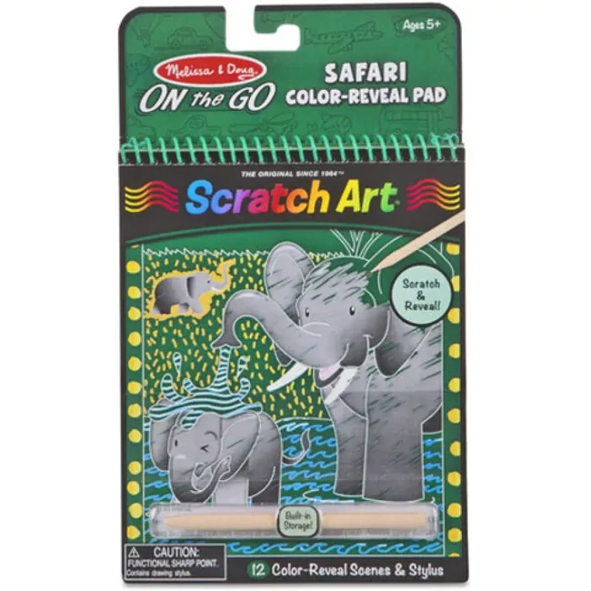 Szafari képkarc füzet – Melissa & Doug