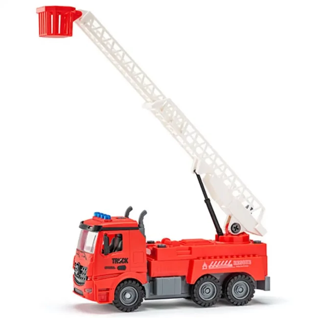 RC szerelhető távirányítós tűzoltókocsi 30 cm – Woodyland
