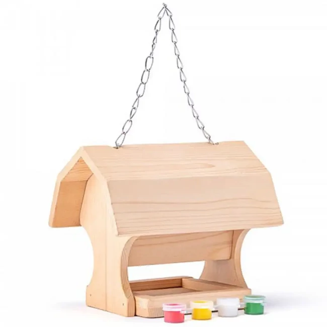 Fa madáretető festékkel – Woodyland