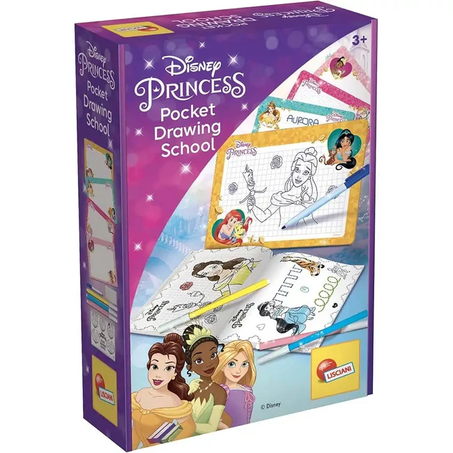 Disney Hercegnők Kis méretű rajziskola – Lisciani