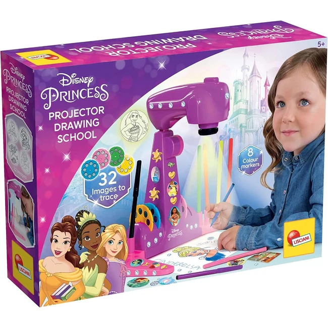Disney Hercegnők Projektoros színező készlet – Lisciani
