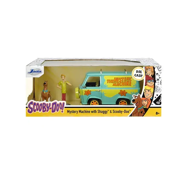 Scooby Doo figura és Csodajárgány autómodell 1/24 – Simba Toys