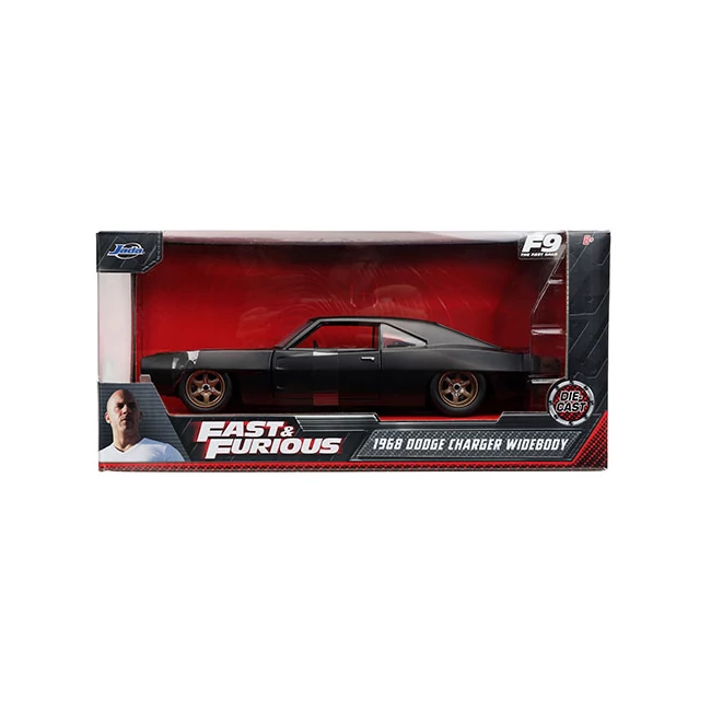 Halálos iramban: 1968 Dodge Charger Widebody autómodell 1/24 – Simba Toys