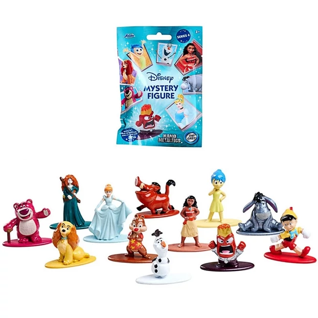Disney meglepetés nano metálfigurák 1 db 4. széria – Jada Toys