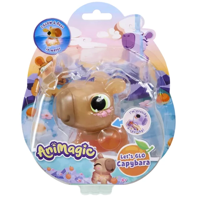 Let’s Glo Capybara – világító vízipajtás, többféle változatban 1 db