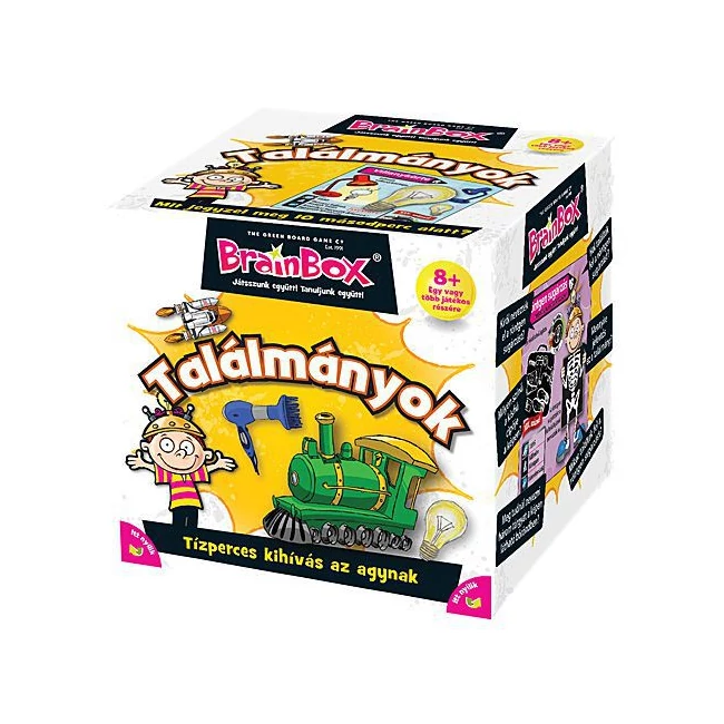 Találmányok társasjáték - Brainbox