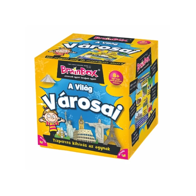 A világ városai társasjáték - Brainbox