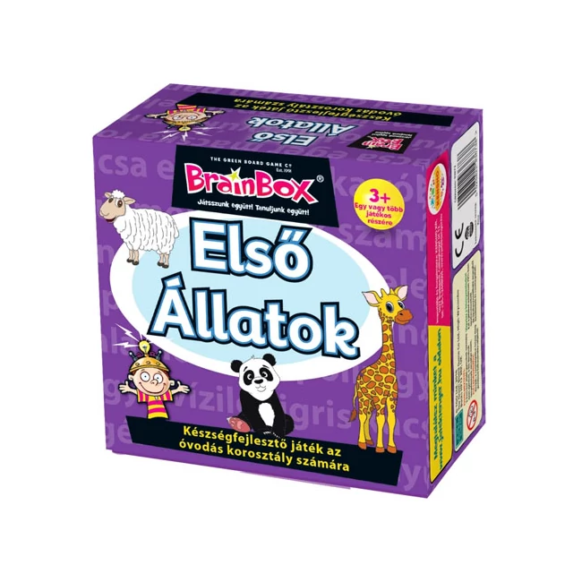 BrainBox Első állatok társasjáték