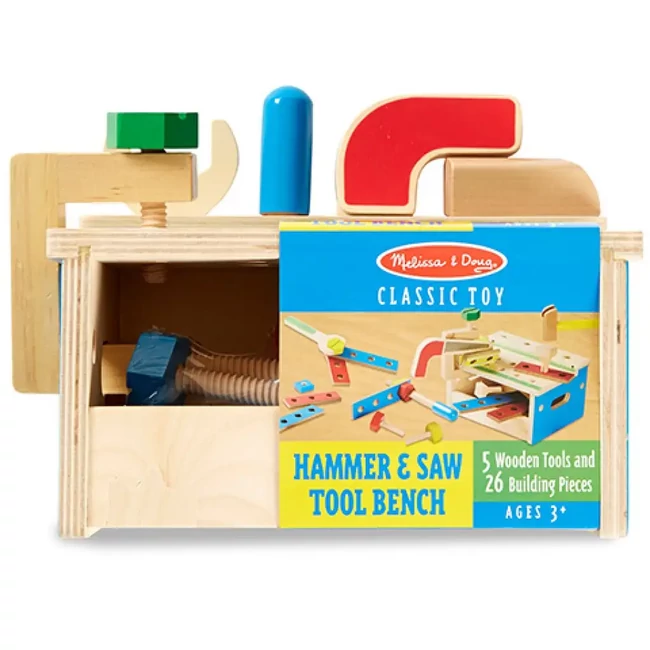 Barkácsasztal fa készségfejlesztő – Melissa & Doug