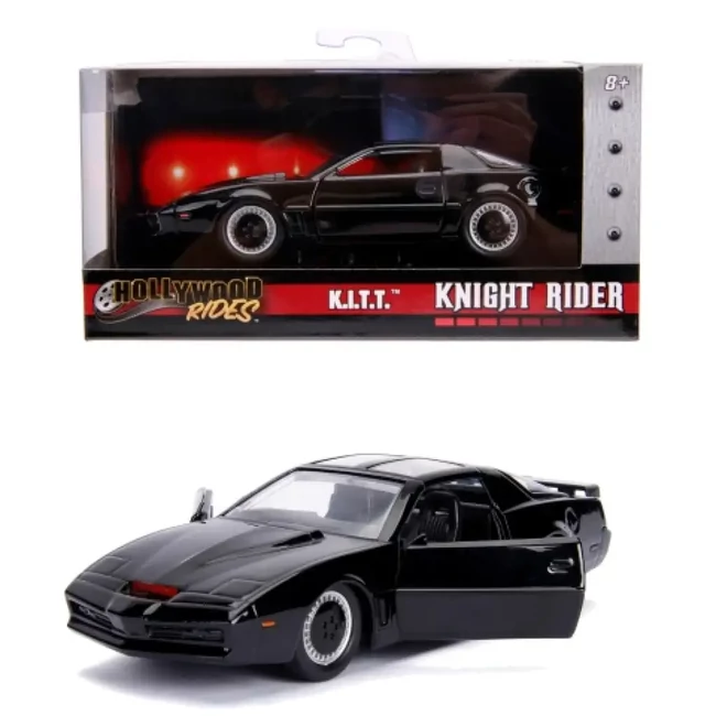 Hollywood Rides – Knight Rider: K.I.T.T. Knight 2000 fém autómodell 1/32 – Simba Toys