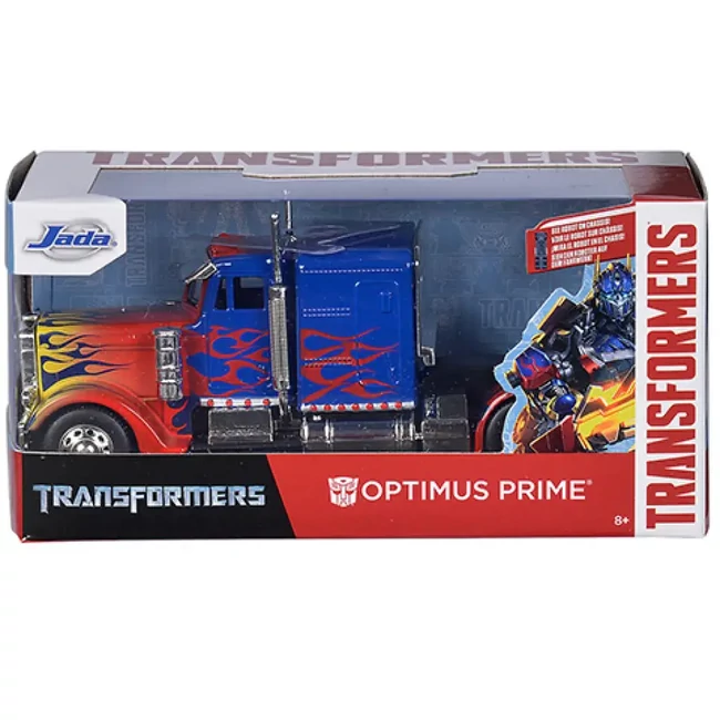 Transformers: Optimus Fővezér T1 fém autó 1/32 – Simba Toys