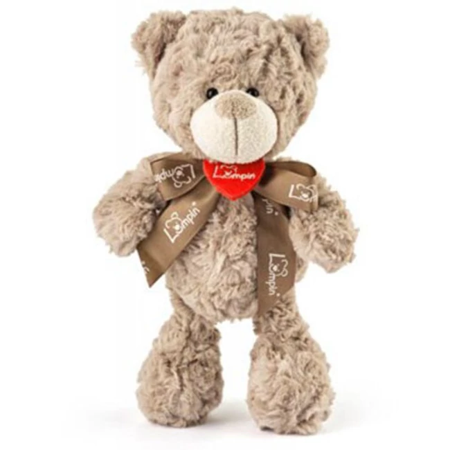 Lumpin plüss Teddy maci nyakkendővel 43 cm