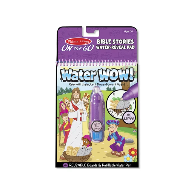 Bibliai történetek mágikus színező füzet – Melissa &amp; Doug