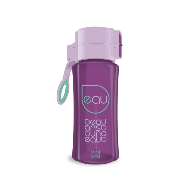 Lila-sötétlila kulacs 450ml