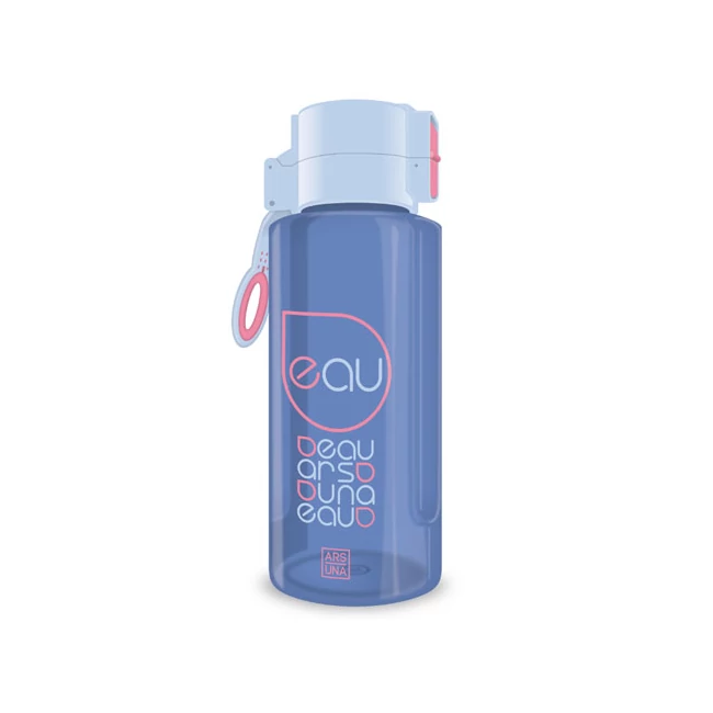 Kék-halványkék kulacs 650ml