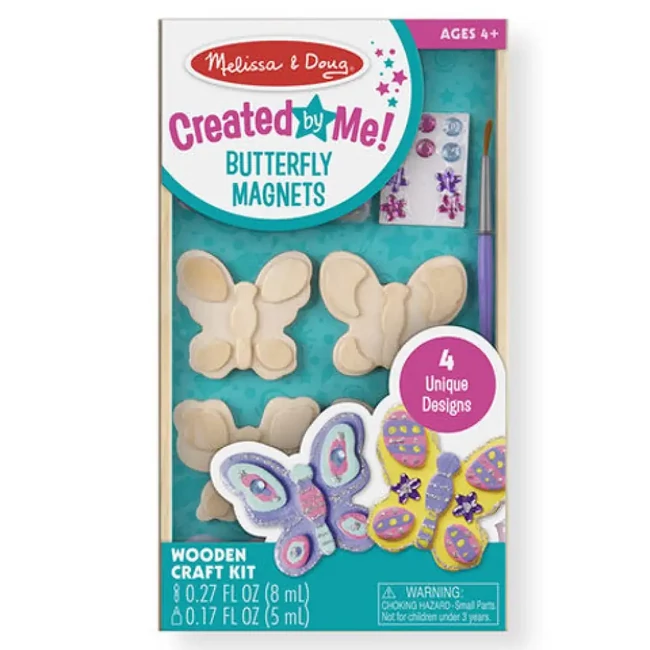 Pillangók fa hűtőmágnes készítő – Melissa & Doug