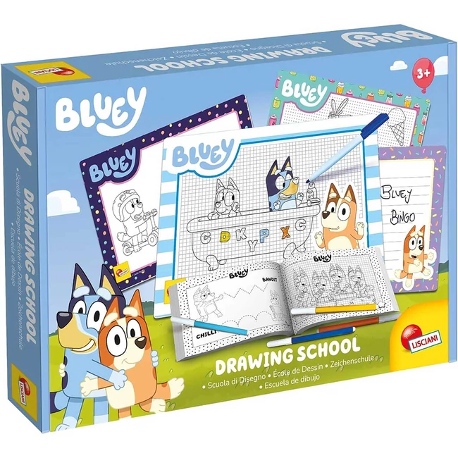 Bluey rajziskola szett - Lisciani