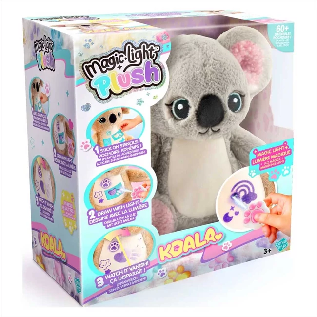 Airbrush Magic Lightplüss - Színezhető koala cuki plüss