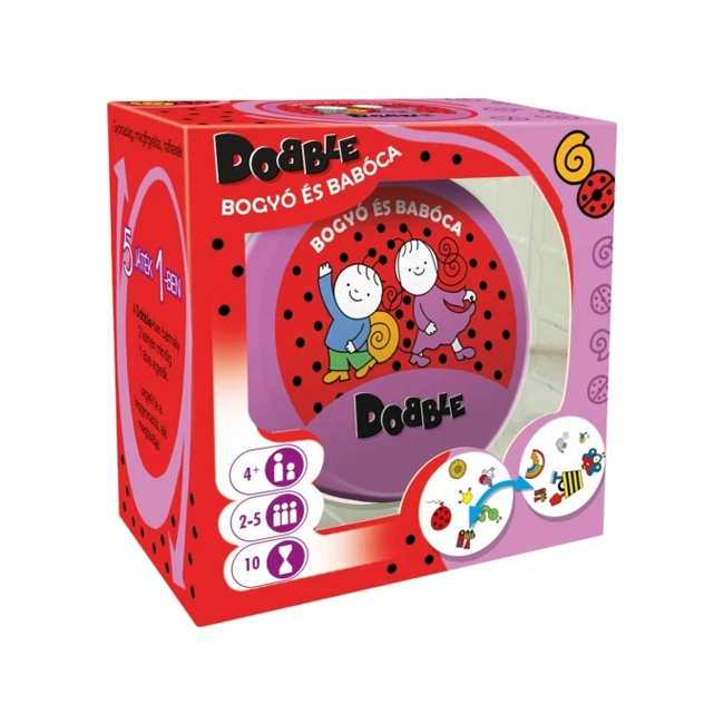 Dobble Bogyó és Babóca társasjáték