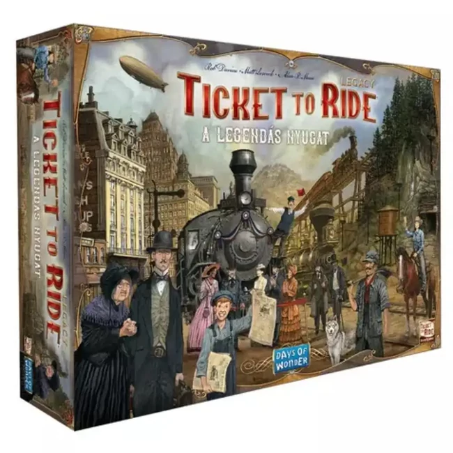 Ticket to Ride Legacy – A legendás nyugat