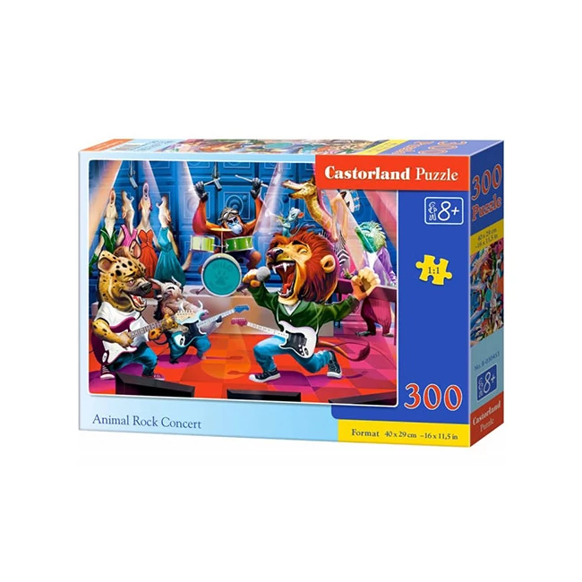 Állatok rock koncertje 300 db-os puzzle – Castorland