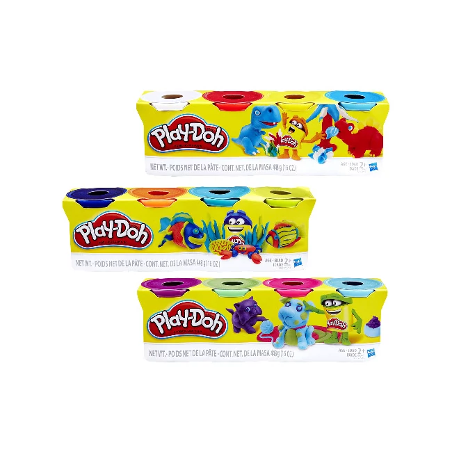 Play-Doh 4 tégely színes gyurma – Hasbro