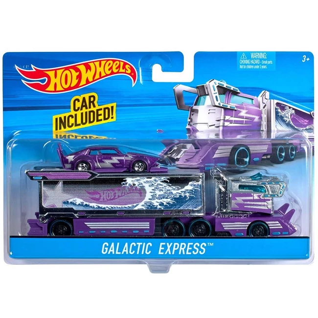 Hot Wheels: Galactic Express kisautó szállító szett 1/64 – Mattel