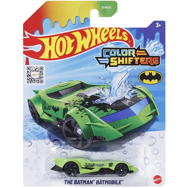Hot Wheels: The Batman Batmobile Color Shifters színváltós kisautó 1/64 – Mattel