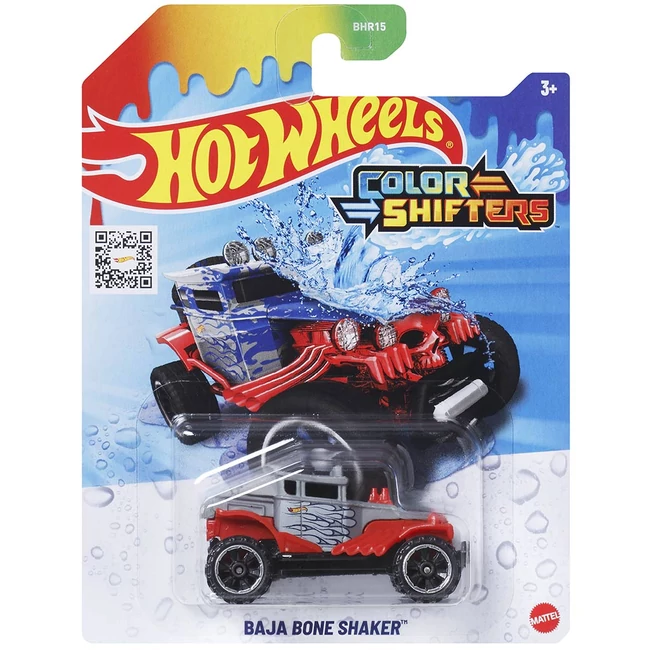 Hot Wheels: Baja Bone Shaker színváltós kisautó 1/64 – Mattel