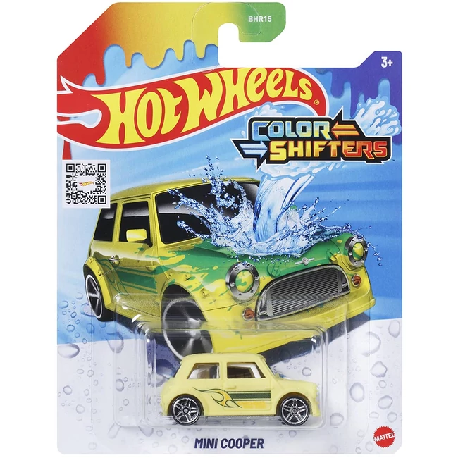 Hot Wheels: Mini Cooper színváltós kisautó 1:64 – Mattel