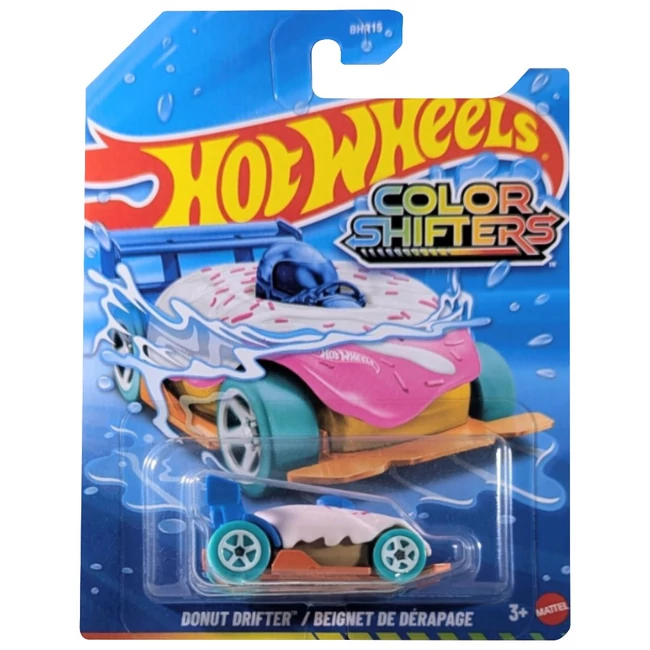 Hot Wheels: Donut Drifter színváltós kisautó 1/64 – Mattel