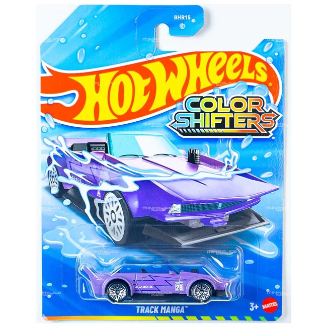 Hot Wheels: Track Manga színváltós kisautó 1/64 - Mattel