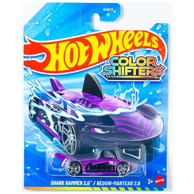 Hot Wheels: Shark Hammer 2.0 színváltós kisautó 1/64 - Mattel