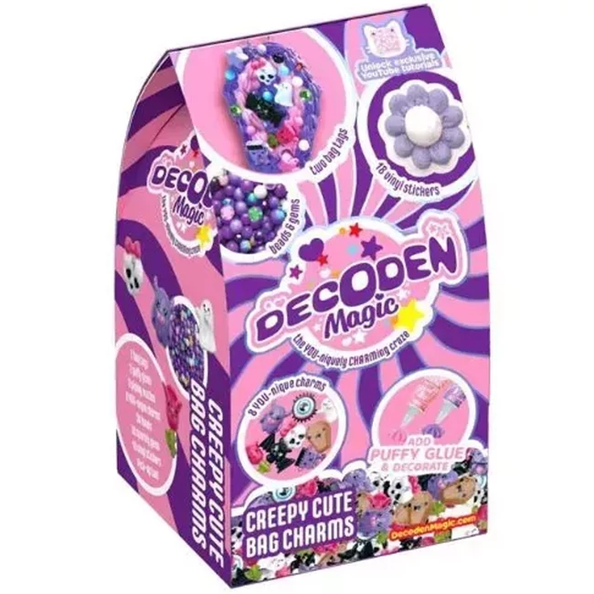 Decoden Magic – Varázsdekor: ijesztően cuki táskadísz