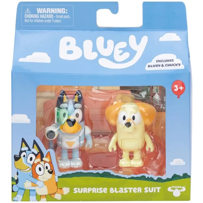 Bluey: Bluey és Chucky 2 db-os figura szett