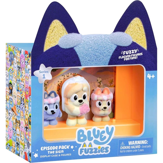 Bluey Fuzzies Epizód 3 db-os szett – A jel