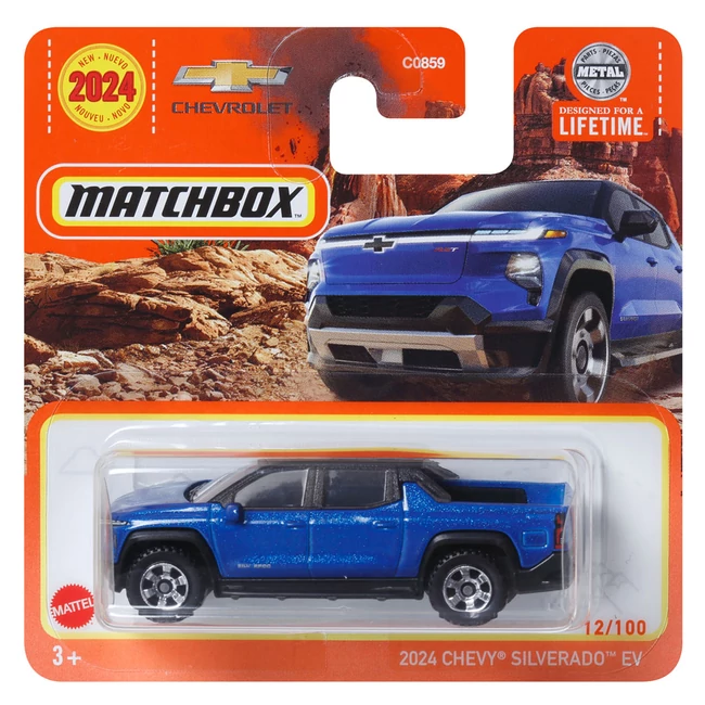 Matchbox: 2024 Chevy Silverado EV kisautó 1/64 – Mattel
