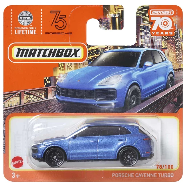 Matchbox: Porsche Cayenne Turbo kisautó modell 1/64 – Mattel